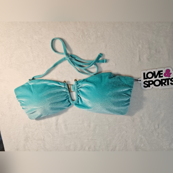 Love Sports 2-piece swimsuit XL Bright Aqua Green - Picture 7 of 8